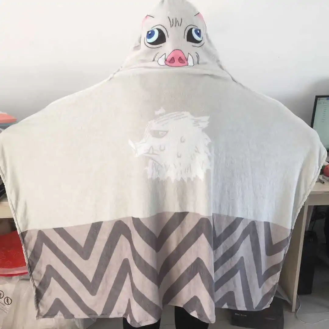 Теплая накидка Hoiime  Demon Slayer коёхару готогэ истребитель демонов том 11 клинок рассекающий демонов demon slayer kimetsu no yaiba манга