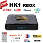 ТВ-приставка HK1 RBOX R1 Mini Smart Android 11,0 4 Гб 64 Гб RK3318 USB3.0 1080P H.265 4K 60fps магазин Google Player Youtube телеприставка