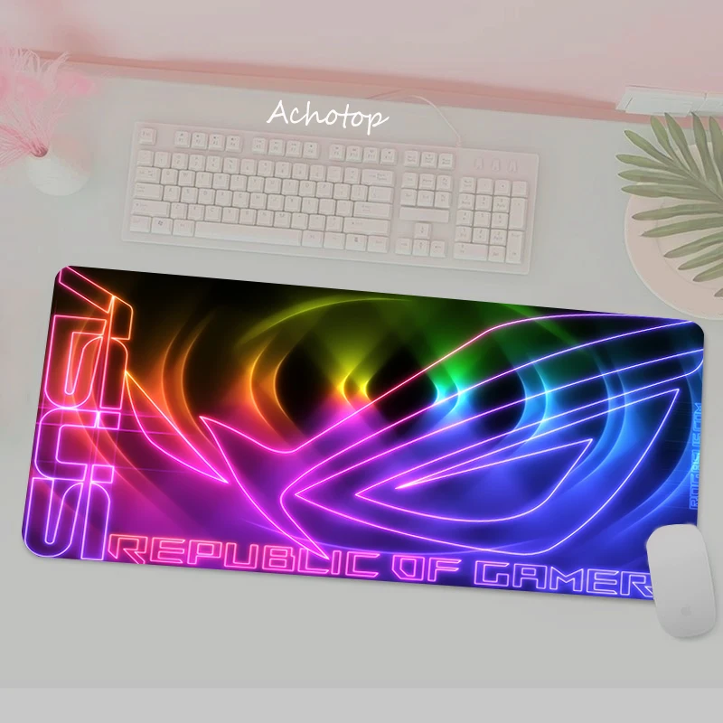 

ASUS Computer Mouse Pad Lpgo rug Mause mat Gamer Gaming Desk Mats Large Anime Mat Customized Mousepad Keyboard Pc Xxl Custom Pad