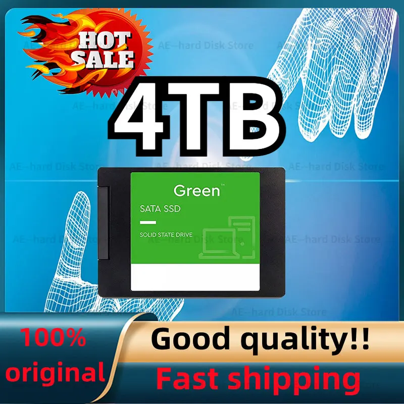 

Fast SSD 2.5Inch 4TB Portable Solid State Disk 500GB 1TB Hard Drives For notebook Desktop multicolor Internal Solid State Drive