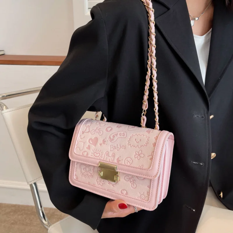 

Cute Mini Brand Shoulder Bag Design Branded Women Handbag Chain Crossbody Sling Bag 2023 Hit New Party Clutch Luxury Bags