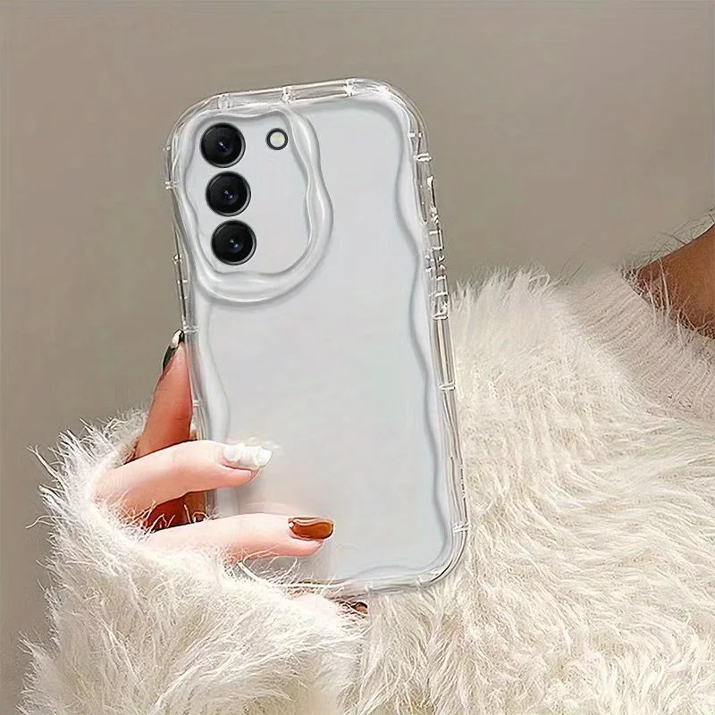 Фото Чехол для телефона Samsung Galaxy Wide 8, Buddy 3, Quantum 6, 5, 4, Jump3, Jump 5G, Wide8, Wide6, Quantum6, с рисунком «Водные волны» №2