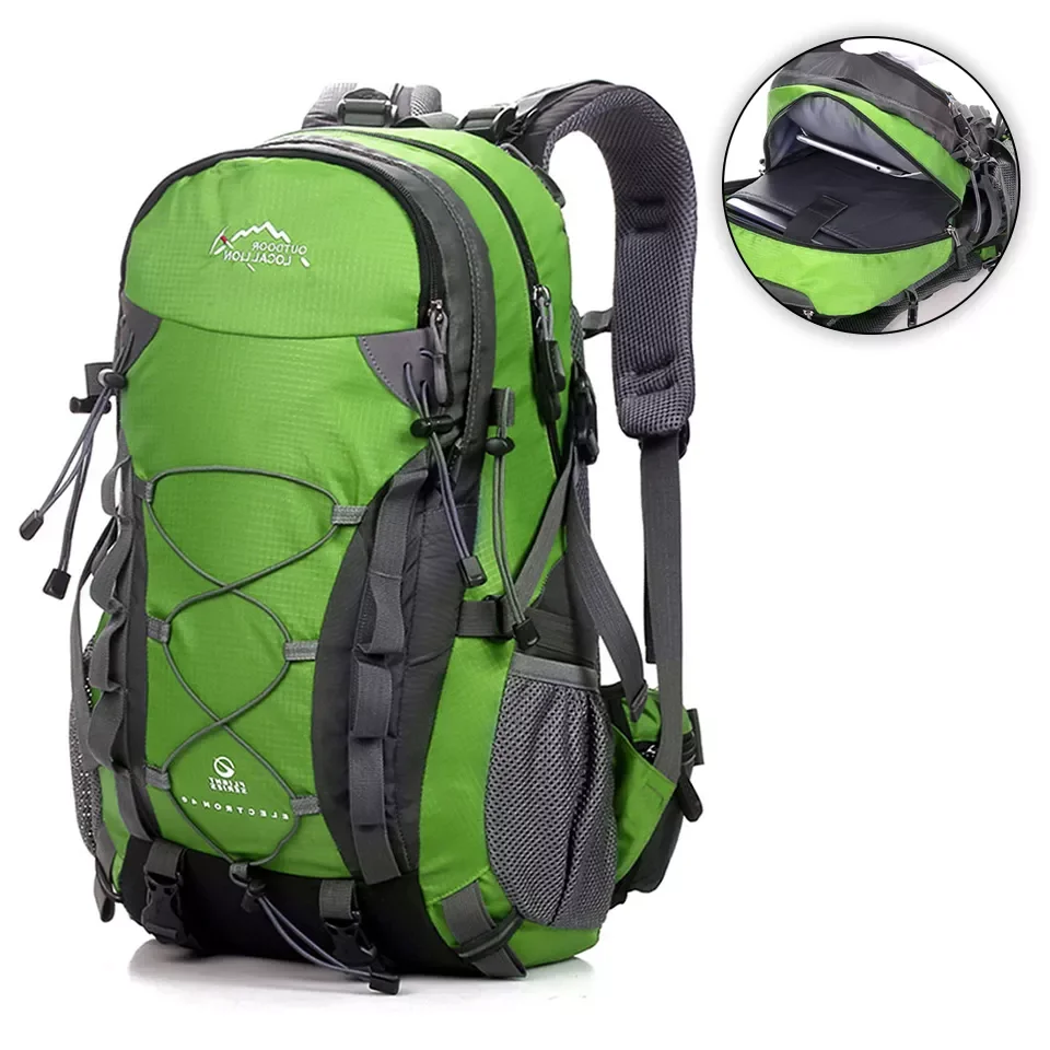 Trekking Climbing Bag Outdoor Hiking Mountaineering Sports 40L Backpack Men Women Waterproof Tactical Big Capacity Bags