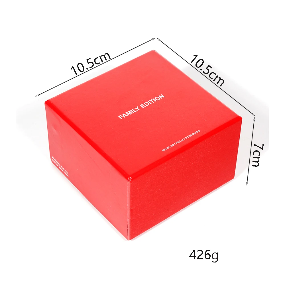 Карточная игра для разговора weare Not very Unknown Family Edition 150 развлекательная семейная