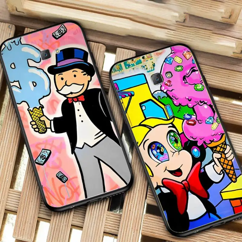 

Cartoon Luxury Dollar MonopolyS Phone Case For Samsung J 7 plus 7core J7 neo J6 plus prime J6 J4 J5 Mobile Cover