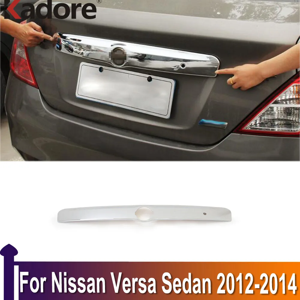 

Накладки на крышку багажника для Nissan Versa Sedan 2012 2013 2014