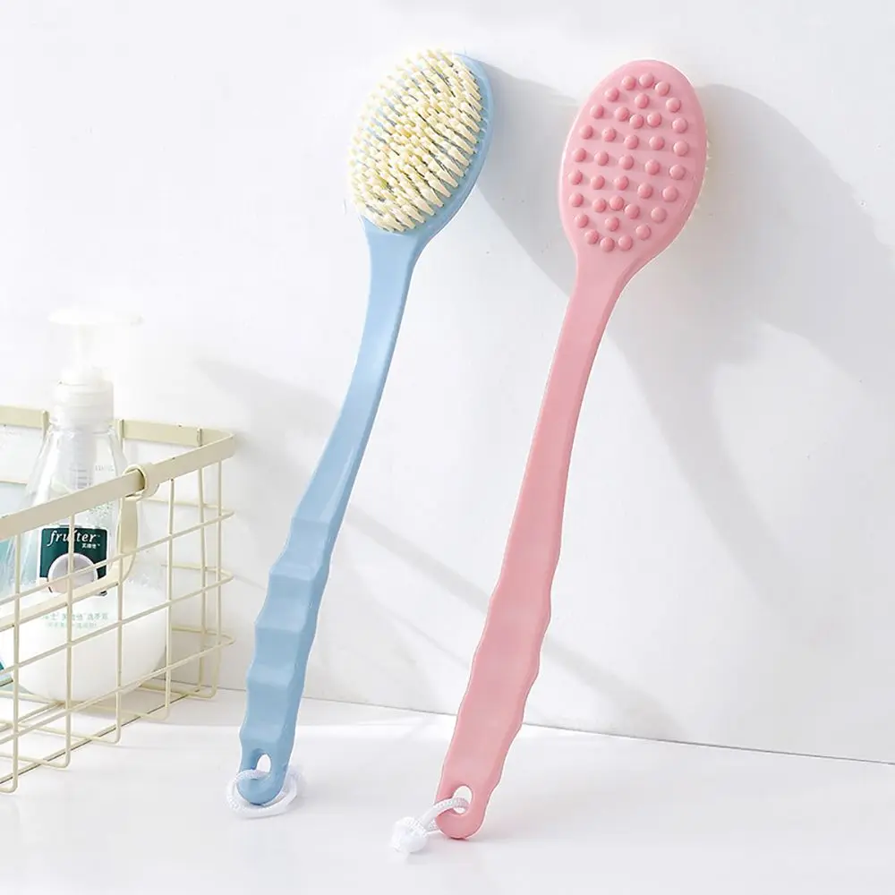 Bath Brush Body Exfoliating Scrubber Long Handle Body Back Massage Shower SPA Foam Bath Accessories Body Cleansing Brush