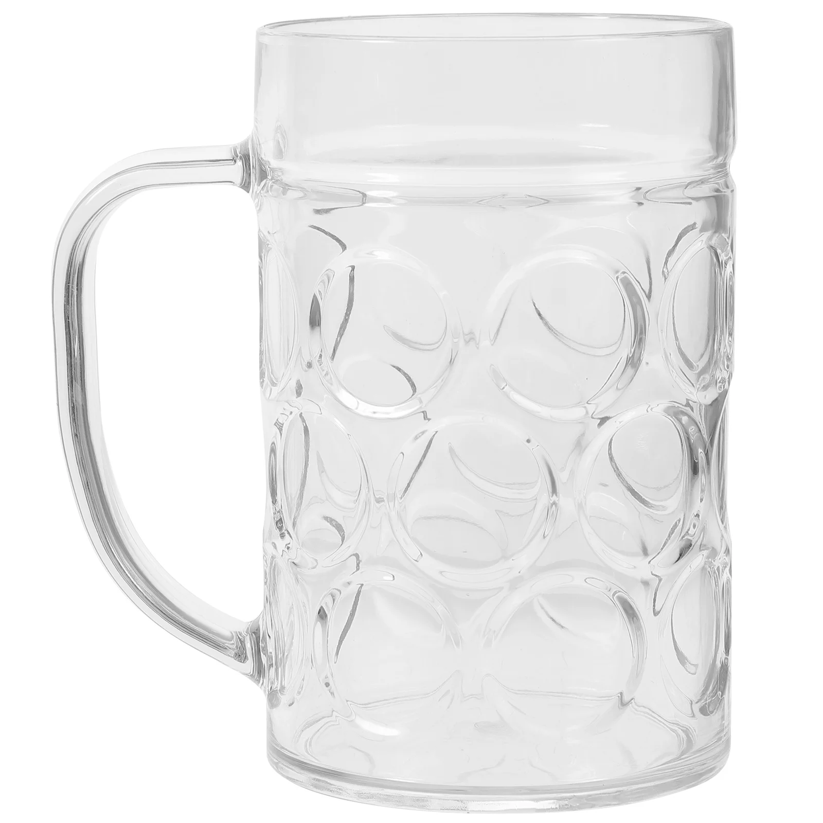 

Beer Mug Men Cups Clear Gifts Pint Cup Water Glasses Guinness Mugs Tankard Coffee Drinking Stein Handle Personalised Palstic
