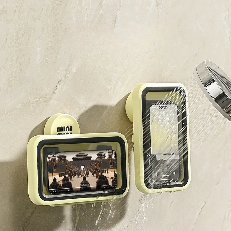 Водонепроницаемый держатель для телефона душа вращающийся на 360°