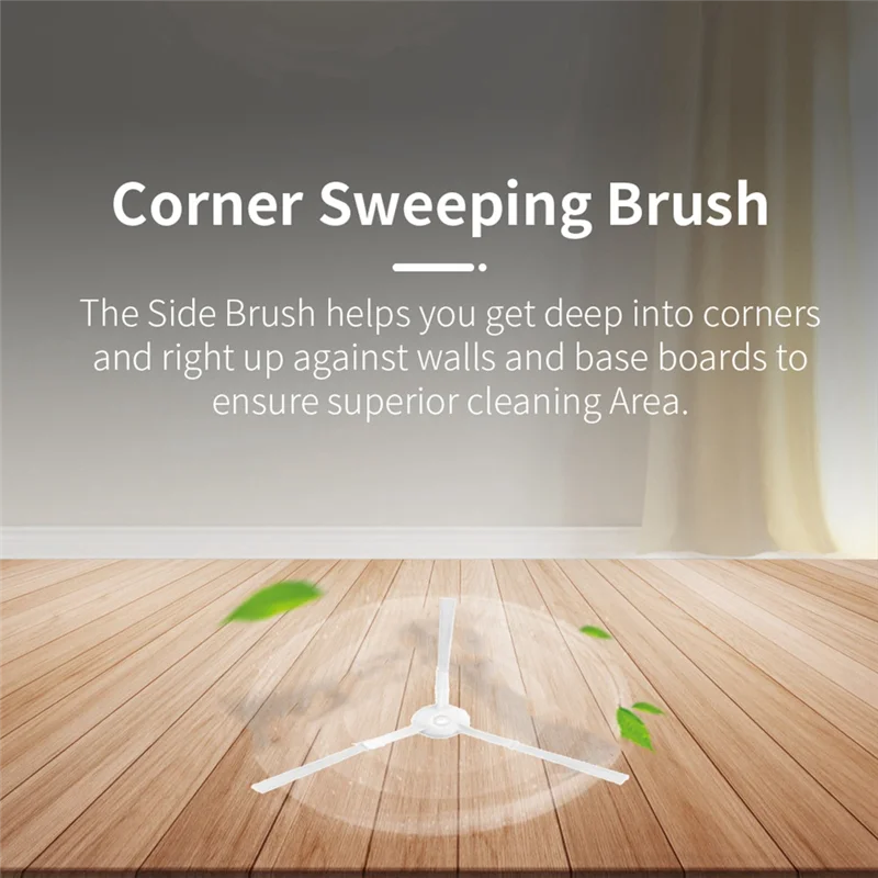 

4 шт., сменные боковые щетки для пылесоса Xiaomi Mijia