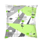 Наволочка для подушки в нордическом стиле средневековая Современная декоративная квадратная наволочка для подушки 45x45 см