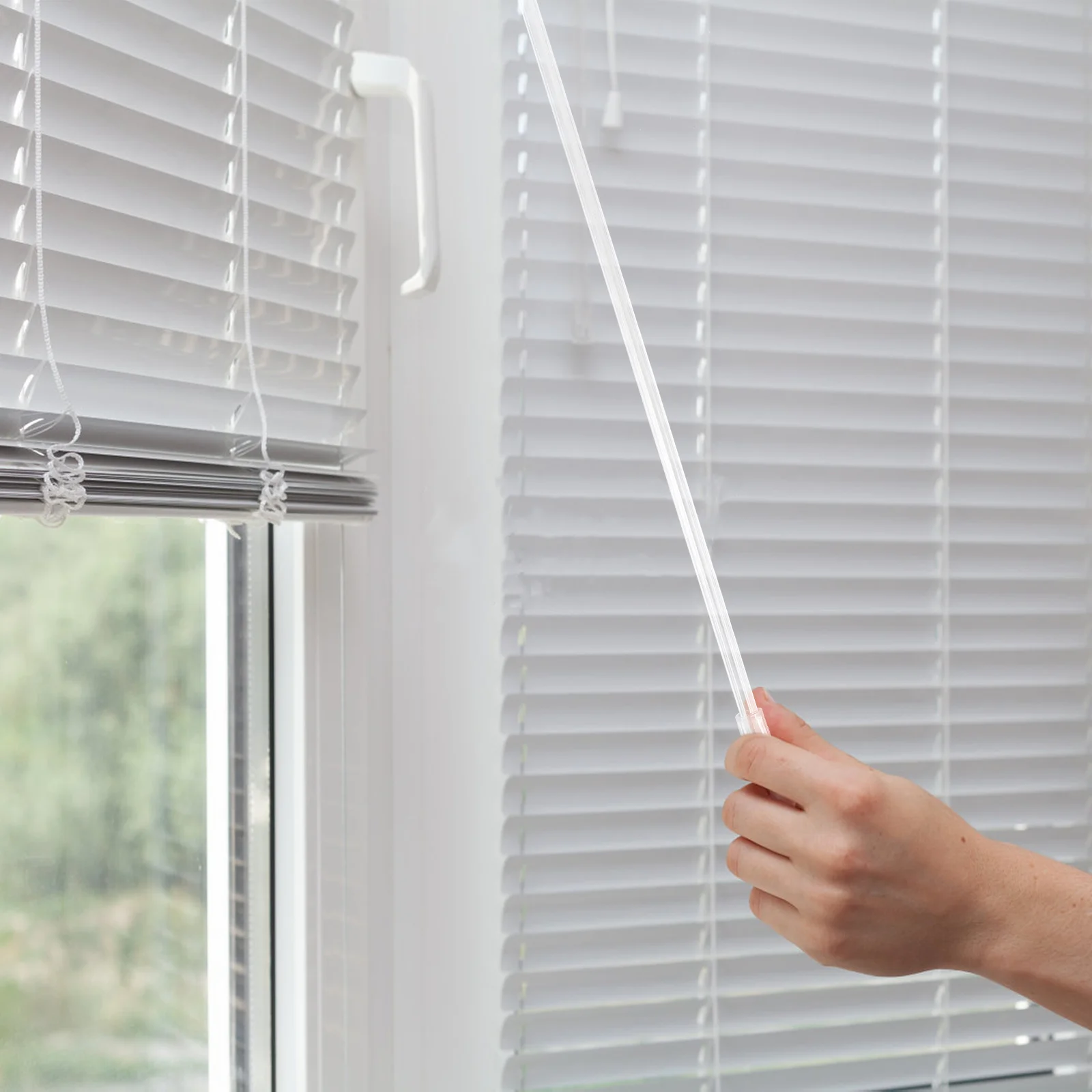 4 комплекта венецианских жалюзи вращающийся крючок ручка прозрачные аксессуары