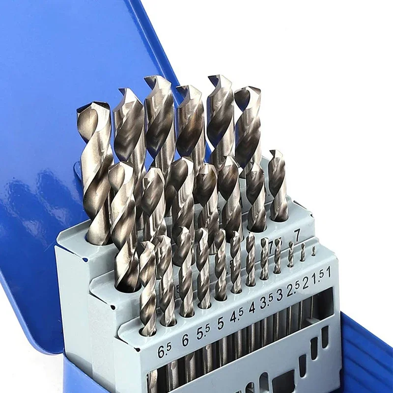 

Набор сверл HSS с прямым хвостовиком 1,0-10,0 мм