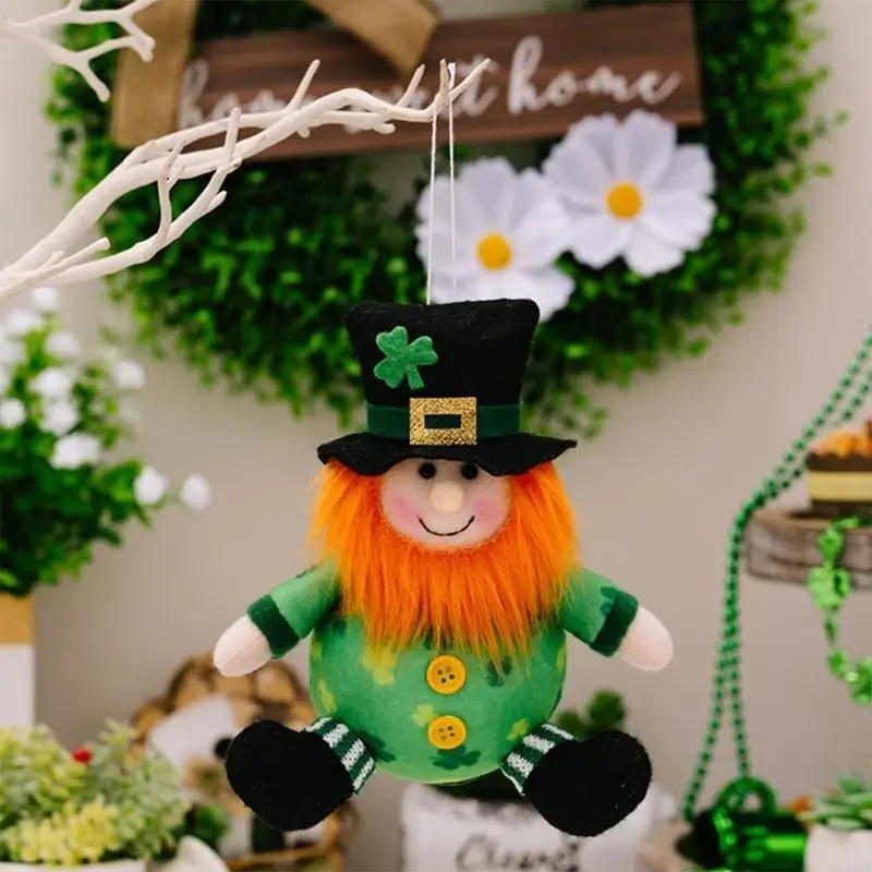 Фото E21b Leprechauns Doll Toy для детей Патрикс День Гарфы статуэтки с шапкой №5