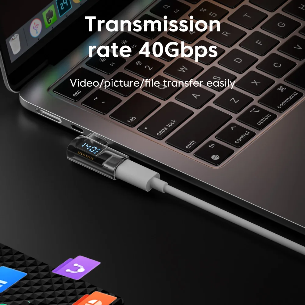 140 Вт USB C для освещения адаптер быстрой зарядки дисплея типа 480 Мбит/с передача