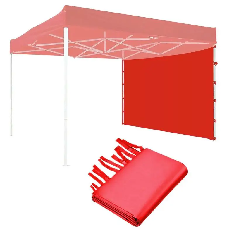 

Canopy Sunwall 4-Corners Tarpaulin Shades Tent Cover For Outdoor Instant Folding Shade Canopy Sunwall With Sun Protection For