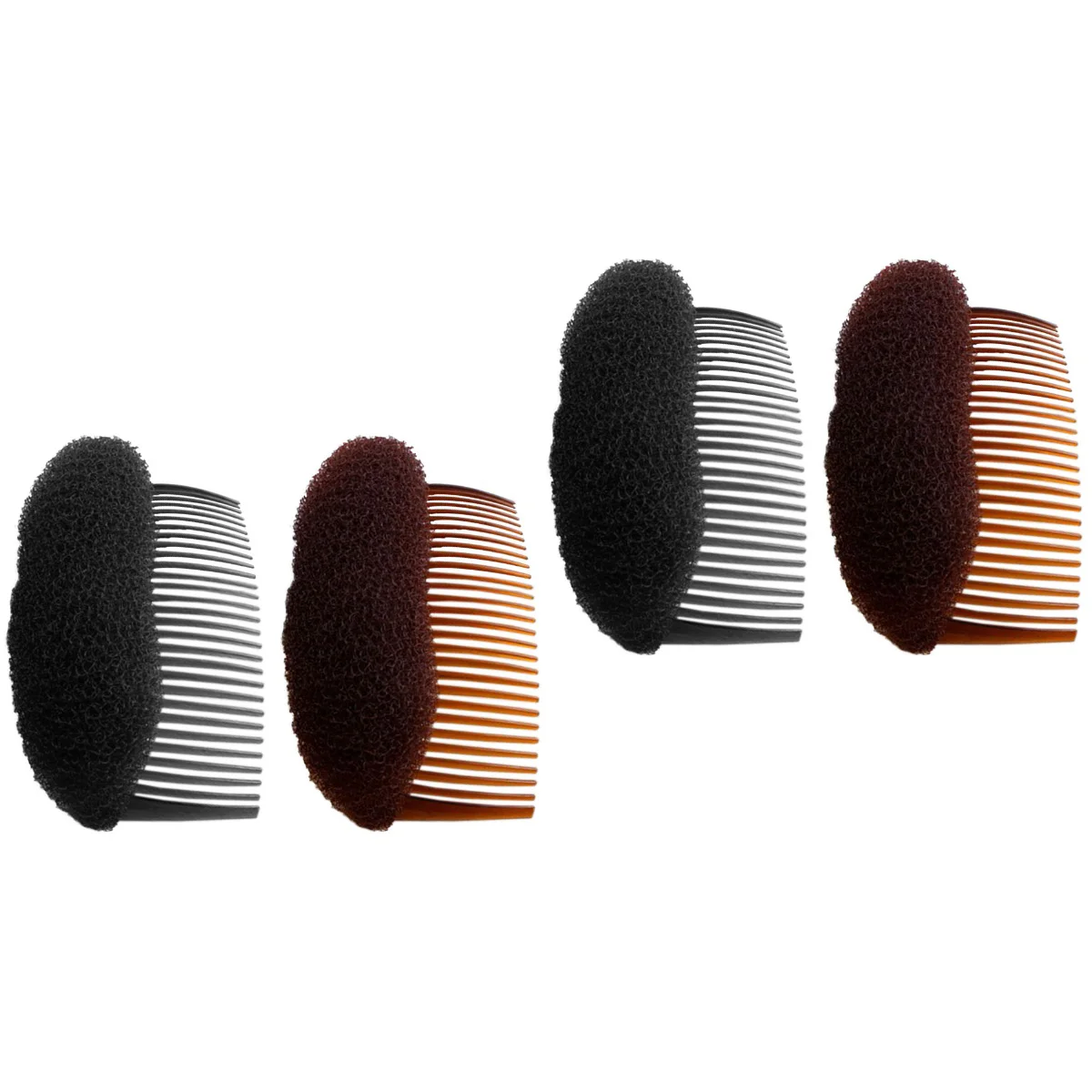 

Hair Clip Comb Ponytail Tool Spongebun Bump Fluffy Base Pin Maker Styling Volume Padding It Insert Braid Pad Set Supplies