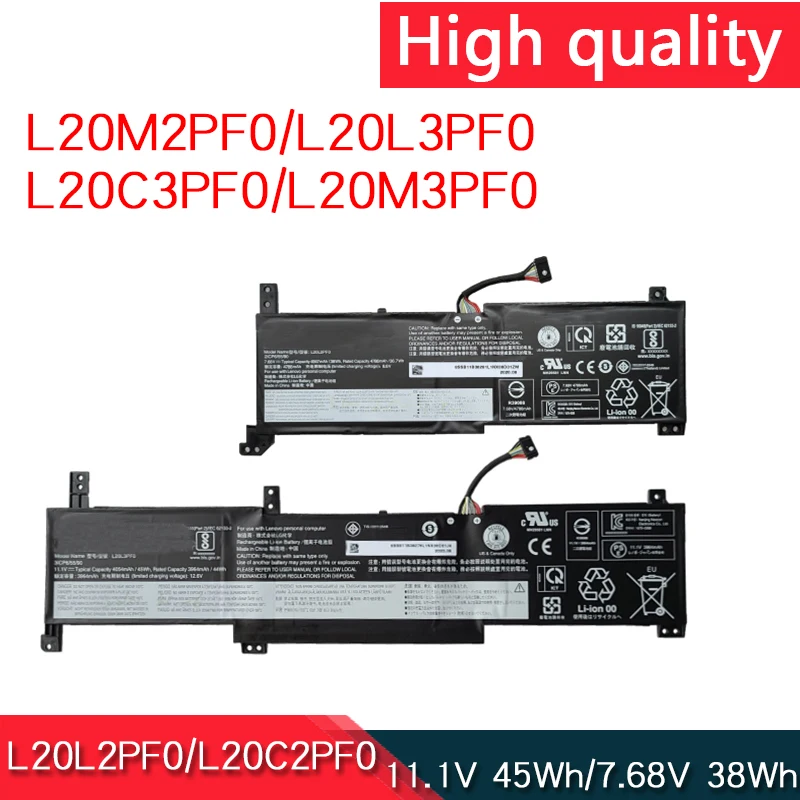 L20L3PF0/M2PF0/C2PF0/C3PF0/B2PF0 Аккумулятор для Lenovo K14 21CS 21CT 21CV 21CU IdeaPad 3-15IAU7 17ADA6 17ALC6 17ITL6 17ABA7 17IAU7