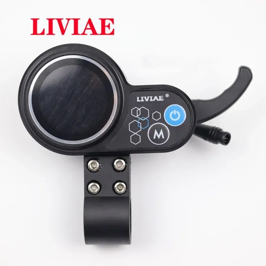 36v48v LIVIAE измеритель скорости 6-контактный ЖК-дисплей электрический скутер