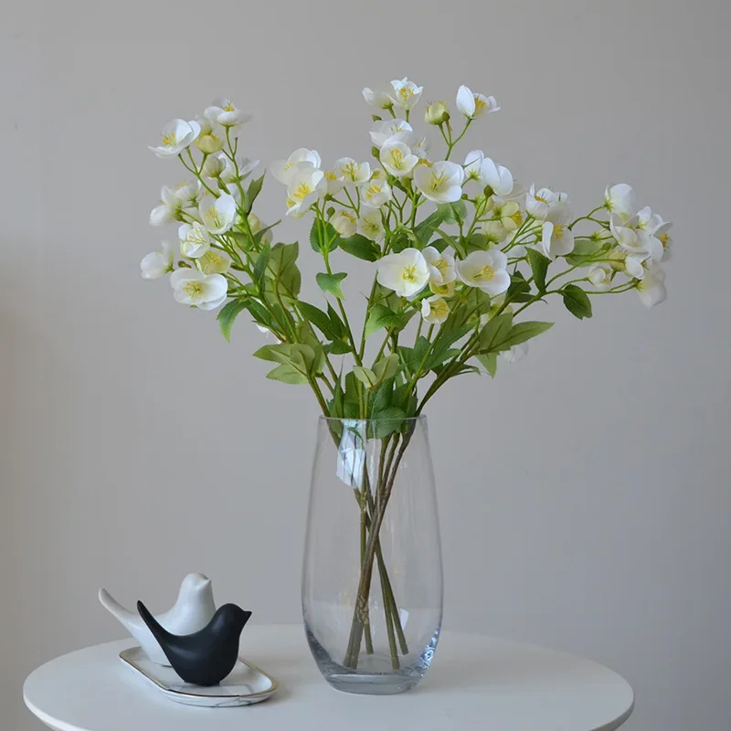 Искусственный шелковый цветок размер 58 см цвет в ассортименте