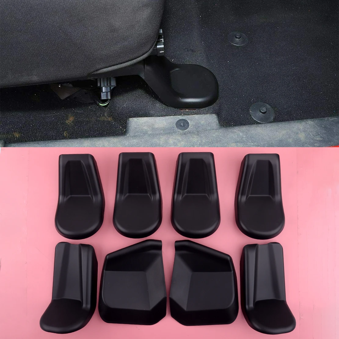 

Отделка для переднего сиденья Защитная крышка винта, 8 шт., подходит для Jeep Wrangler JK 2007, 2008, 2009, 2010, 2011, 2012, 2013, 2014, 2015-2017