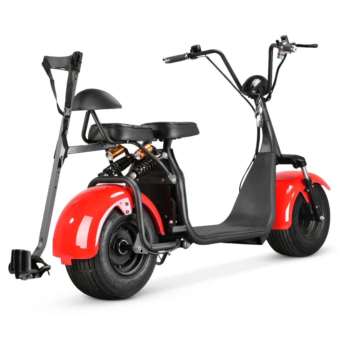 

For Golf Scooter Electric Golf Carts 2 Seats Citycoco Scooter Ebike 2000w Electric Motorcycle US Warehouse Golf Rack