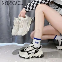 brand design trendy white women dad shoes summer chunky sneakers platform casual shoes fashion womens sneakers classic trainers