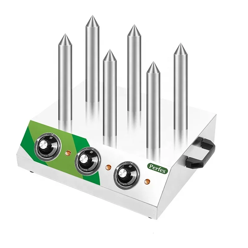 Лидер продаж 6 палочек электронная машинка из нержавеющей стали для