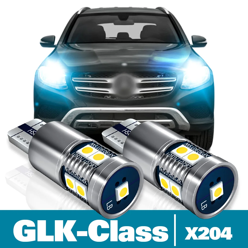 

2 шт. светодиодные парковочные огни для Mercedes Benz GLK Class X204 аксессуары 2008 2009 2010 2011 2012 габаритные огни