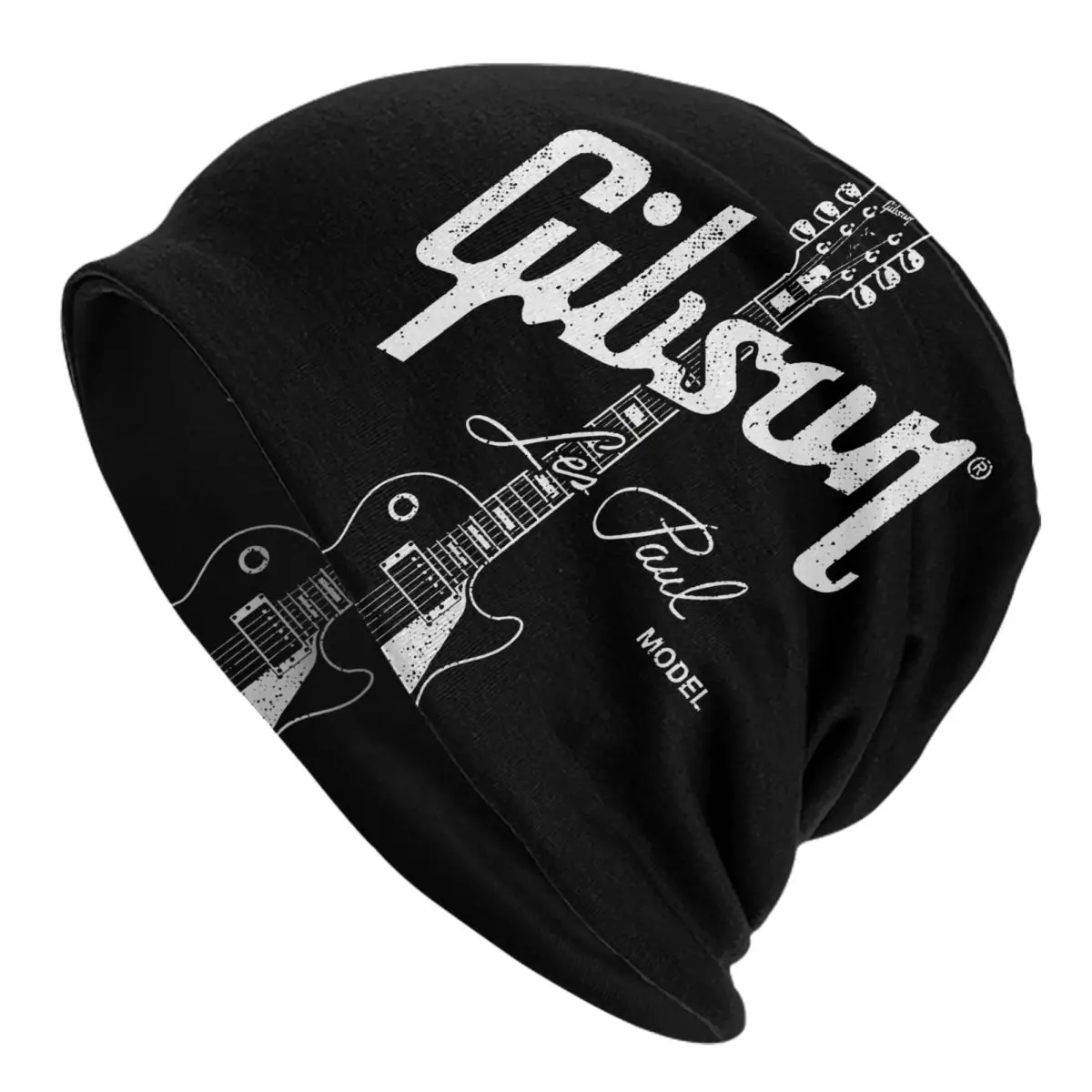 Les Paul Guitar Adult Men's Women's Knit Hat Keep warm winter Funny knitted hat