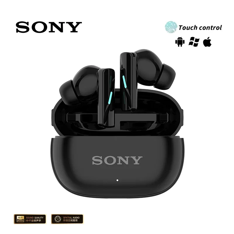 Фото Оригинальные беспроводные Bluetooth-наушники Sony Mate 50 TWS, настоящие спортивные наушники Hi-Fi, стерео игровая водонепроницаемая гарнитура с микрофоном №2