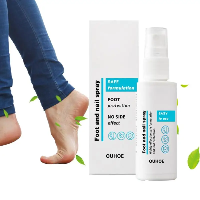 

Foot Nail Nourishing Mist Repair Moisturizer Daily Moisturizing Rough Skin Heels Care Mist Gentle Soothing Odor Remove Foot Spra