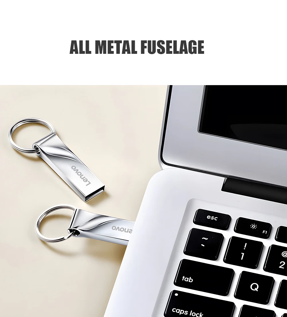 Металлический USB-накопитель Lenovo 30 USB 3.0 Pen Drive U-диск 32 ГБ/64 ГБ/128 ГБ Memory Stick Для