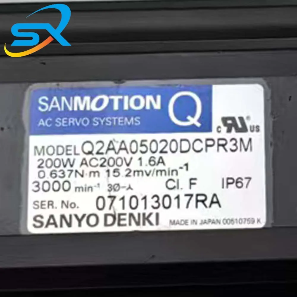 Фото 100% Оригинальный двигатель Sanyo для робототехники Q2AA05020DCPR3M 200 Вт. Предоставляются фото и видео. Фотосъемка при отправке. Обращайтесь. №2