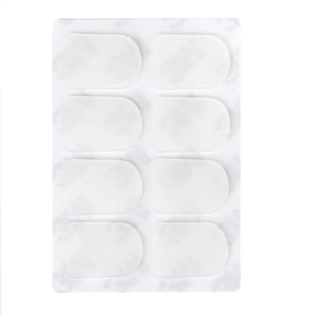 

8pcs Clarinet/Soprano Saxophone Sax Mouthpiece Patches Pads Cushions 0.8mm Clear