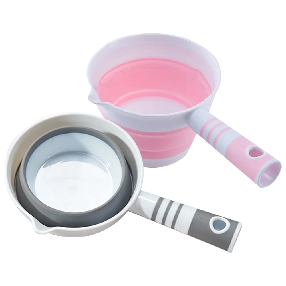 

2 шт., пластиковые складные ложки для ванной