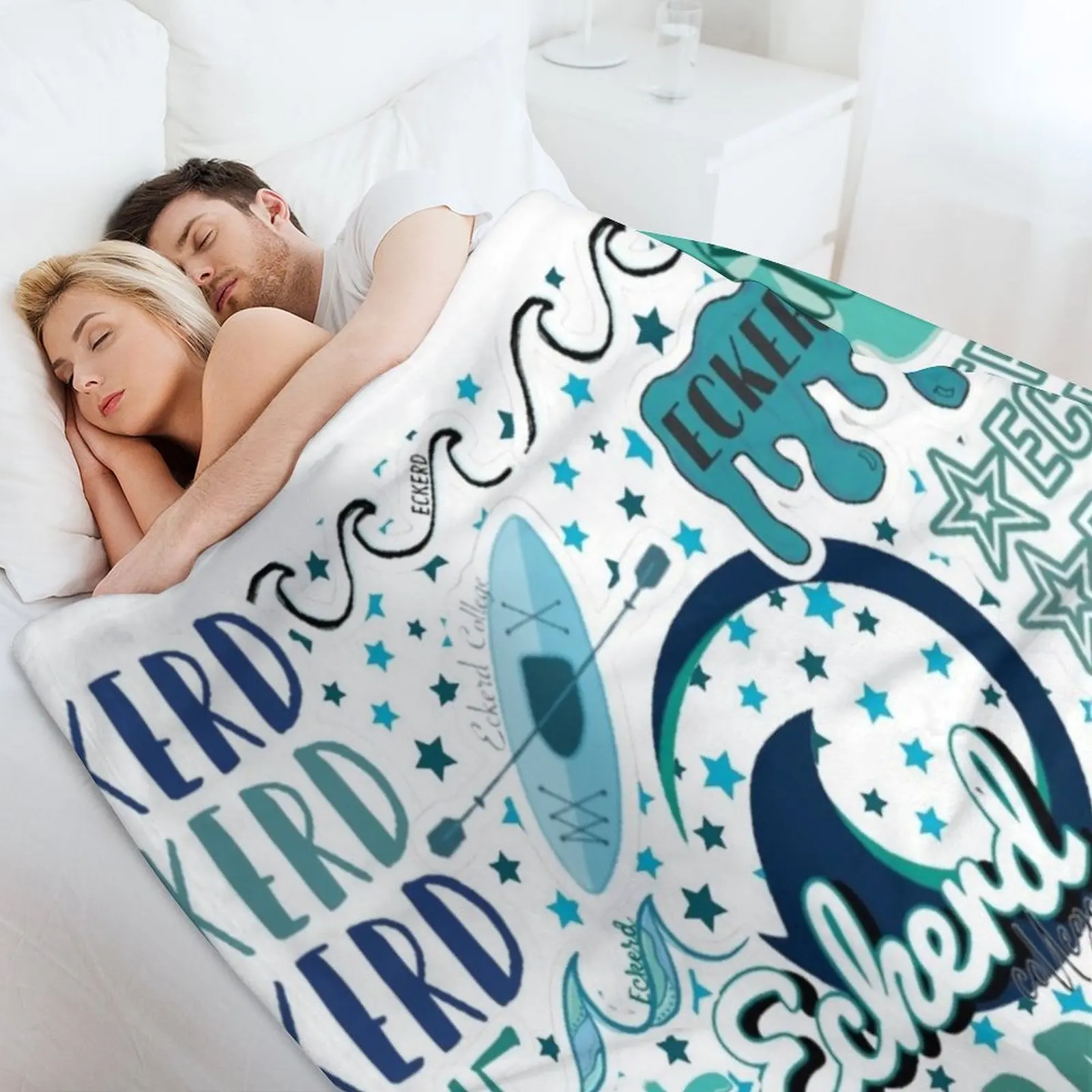 Одеяло для колледжа Eckerd одеяло тяжелого дивана роскошные одеяла на заказ