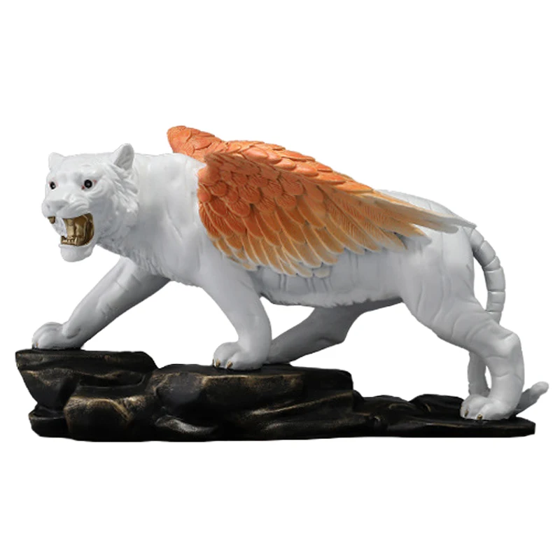 

MOZART Copper Tiger Ornaments Attract Wealthcopper Tiger On The Mountain Tiger Shengwei Zodiac Tiger Home Living Room