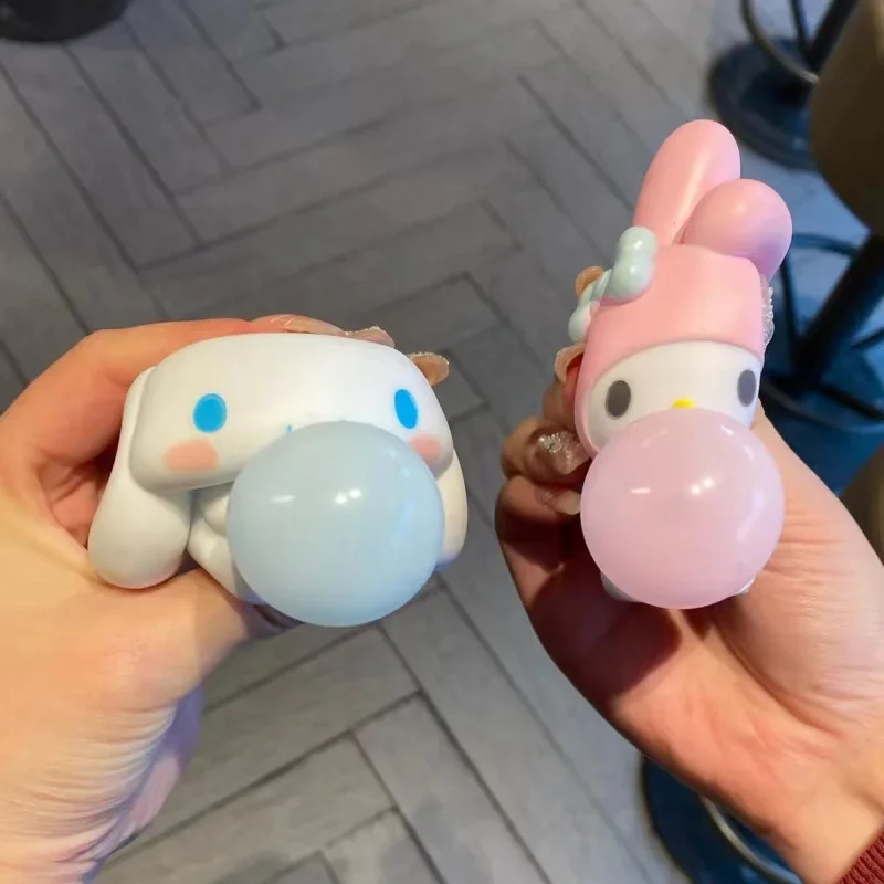 Sanrio Cinnamoroll Kuromi My Melody модель игрушки для детей психическое здоровье декомпрессия