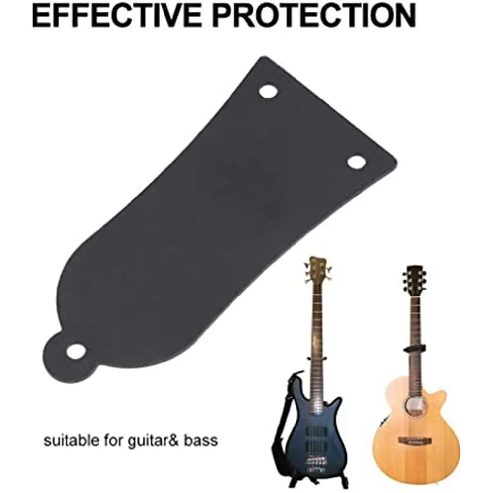 

Крышка стержня с 3 отверстиями, Пластиковая регулируемая крышка стержня высокого качества для бас-электрической гитары, запасные части, акс...