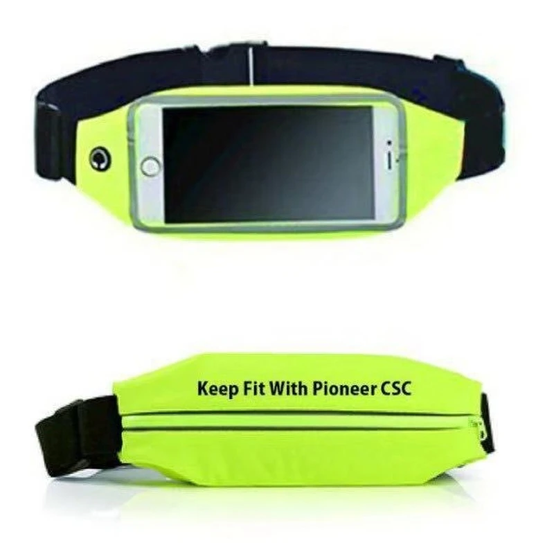 

Sports Bag Running Waist Bag Pocket Running Cycling Jogging Waist Belt Pack Phone Pouch Pocket Waterproof Adjustable Gym Bag