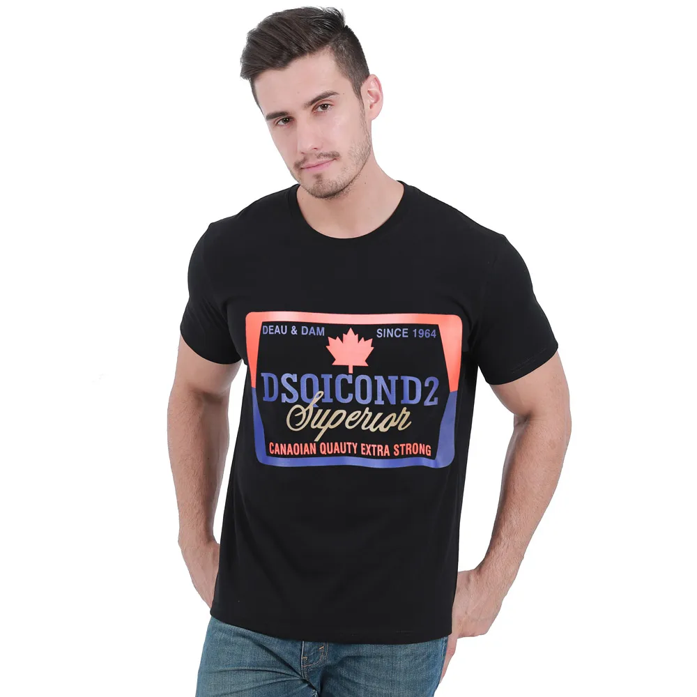 

DSQICOND2 Summer T Shirt For Men Free Shipping 100 Cotton O-neck Oversize Designer Luxury Brand Women T-shirts 2021 New Arrival