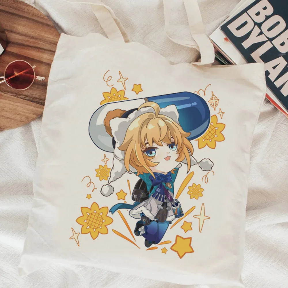 Honkai Star Rail сумка для покупок джутовая сумка-тоут эко-сумка ткань захват