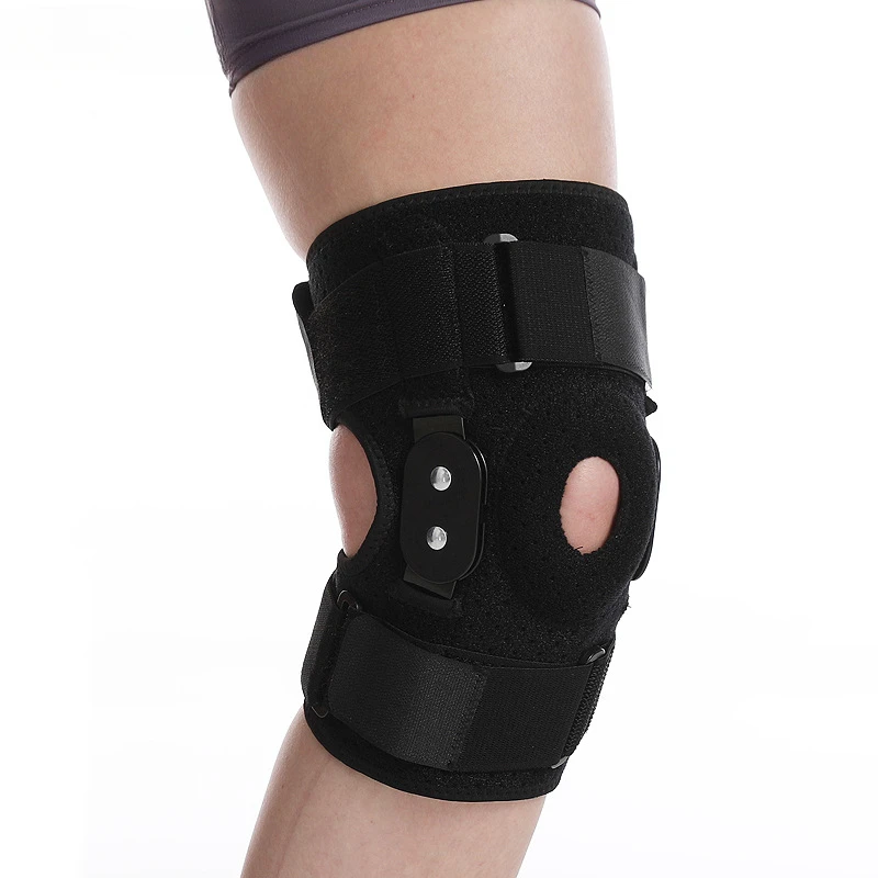 

Спортивная стальная пластина ремешок защита колена силиконовая противоскользящая компрессионная защита колена