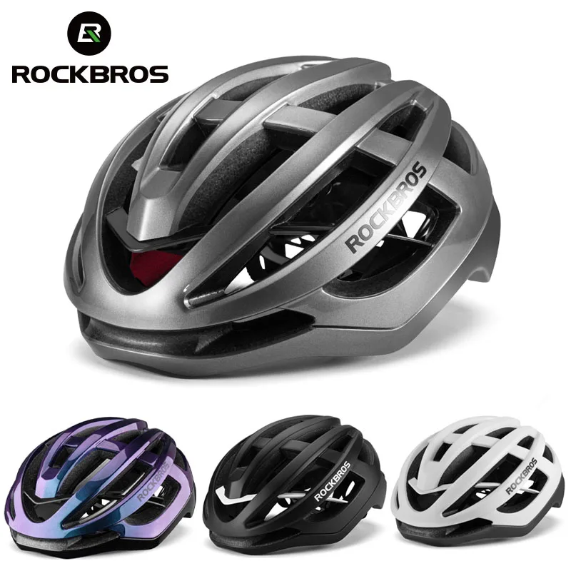 ROCKBROS Bicycle Helmet Men Women Cycling Helmet MTB Road Ultralight Integrally-molded Helmet Breathable Safety Bike Helmet