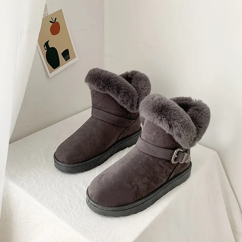 

Женские зимние ботинки, зимняя обувь, женские зимние ботинки, Botas Mujer, теплая плюшевая обувь, женские ботинки, женские ботильоны