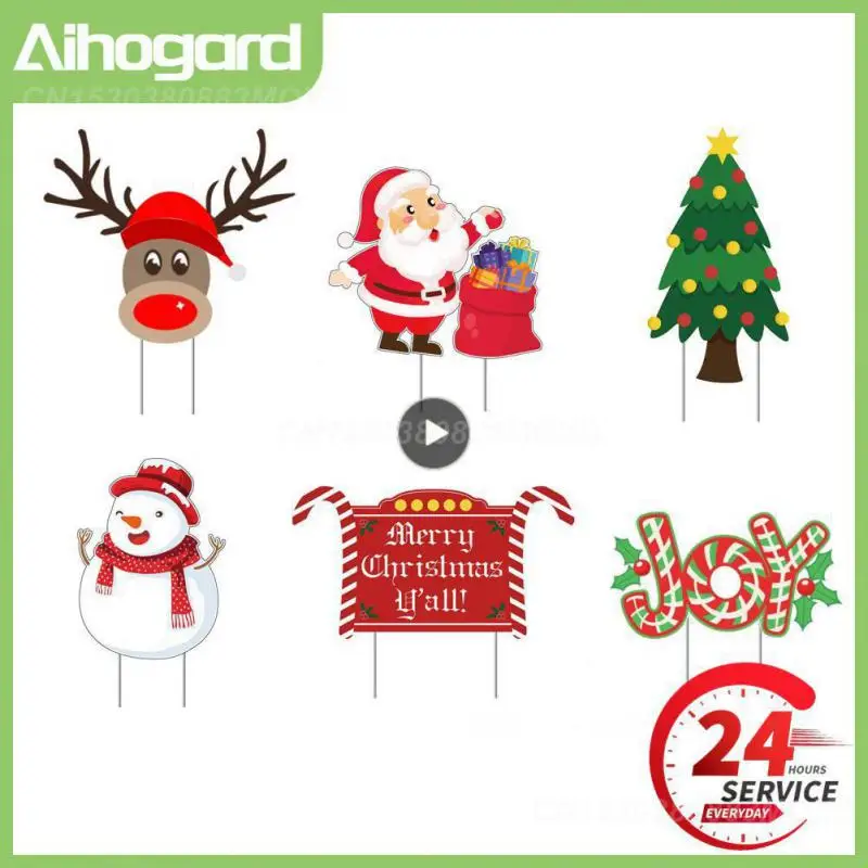

Christmas Sign Weather Proof Christmas Decorations Lawn Winter Wonderland Ornaments Home Xmas New Year Party Decor Supplies
