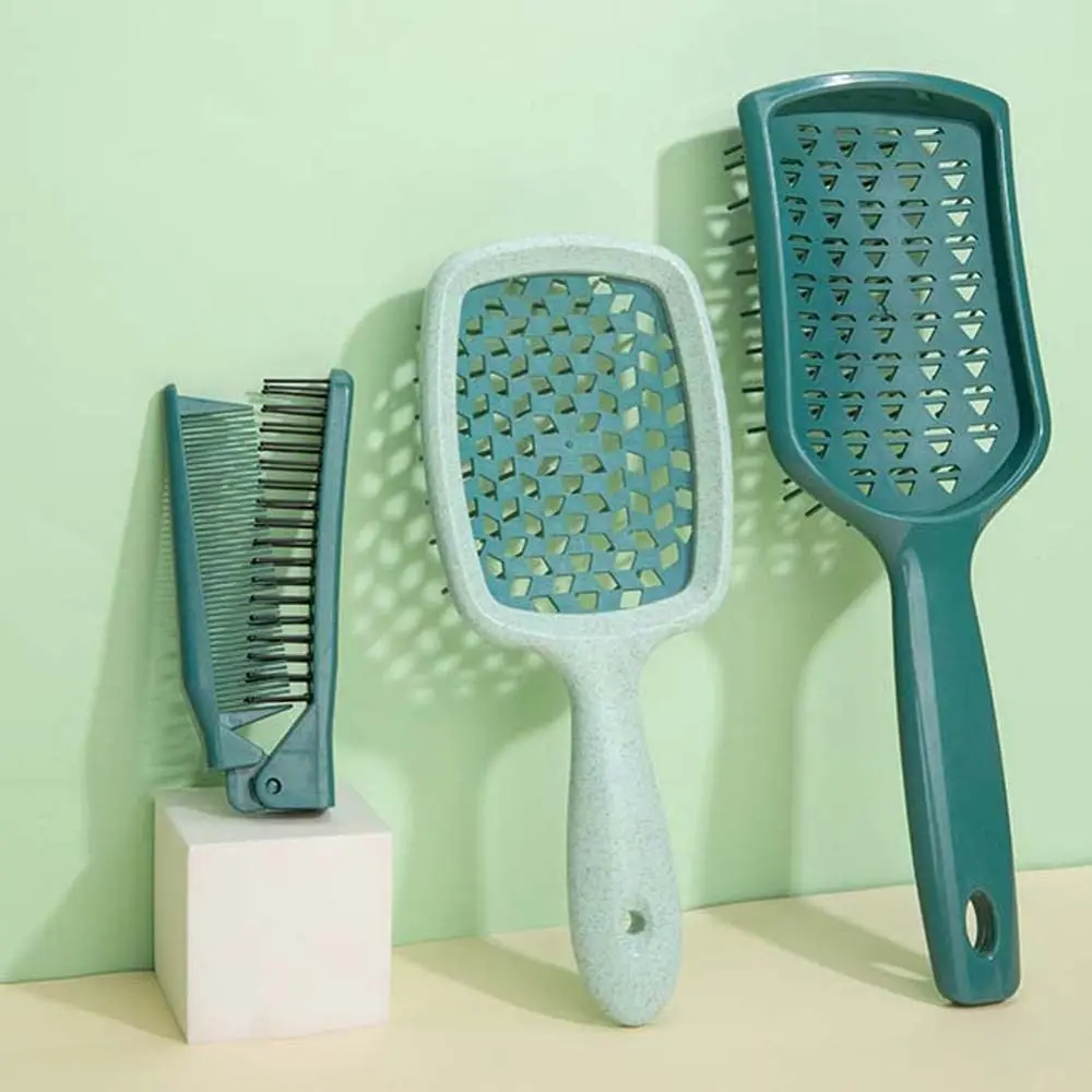 

Hairdressing Hair Accessories Hair Styling Tool Women Combs Set Folding Hair Brush Air Cushion Comb Massage Comb