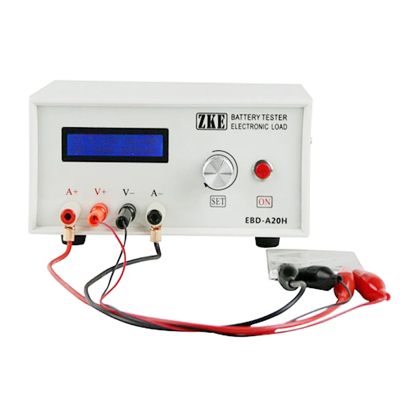 High precision programmable battery capacity tester 12v 40a lithium battery digital capacity tester enlarge