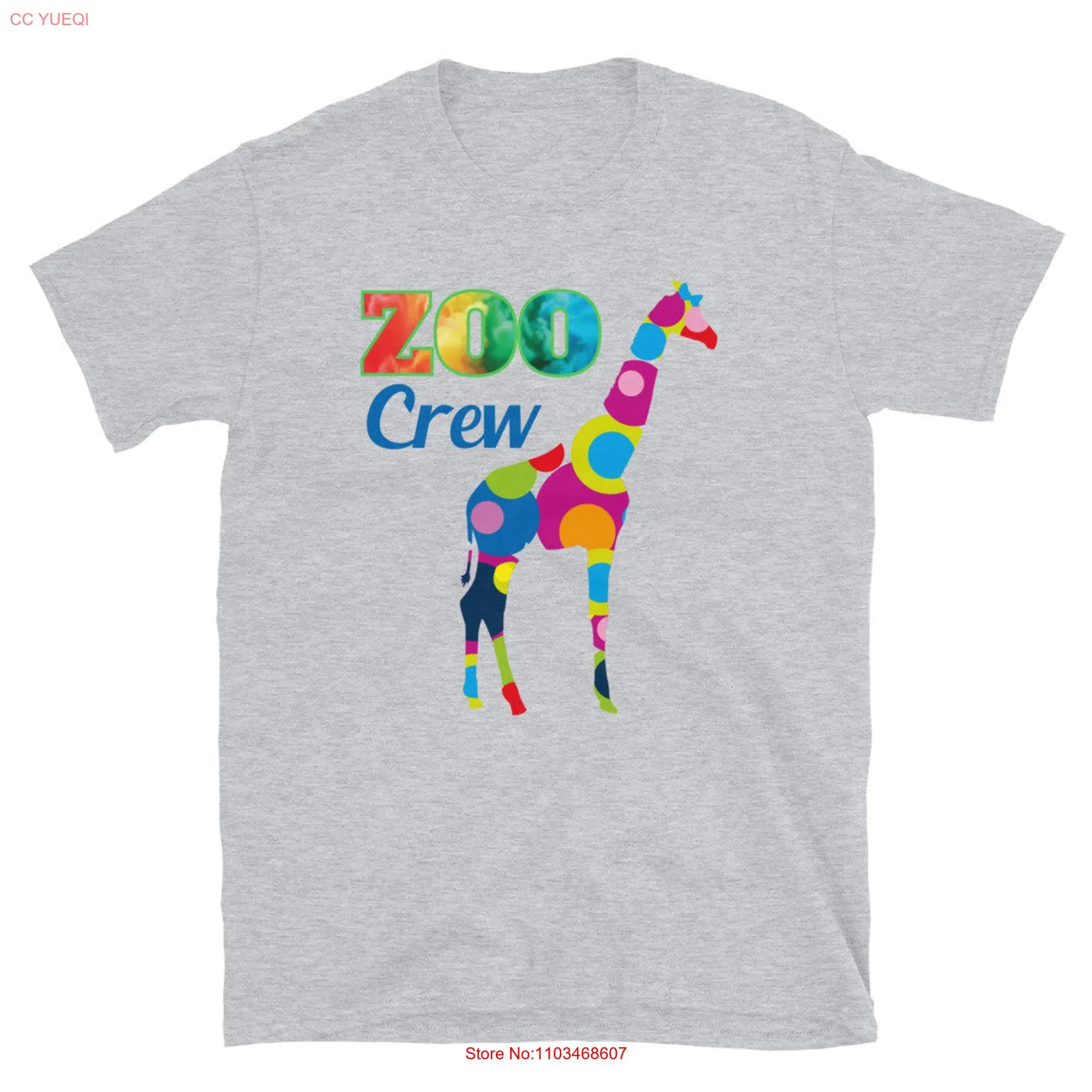 Красочная женская футболка с длинным или коротким рукавом